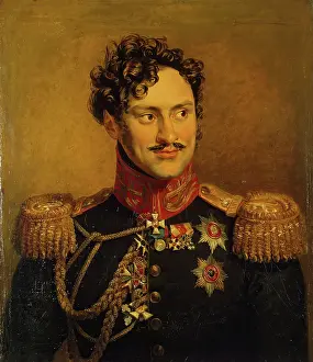 Commissary Prints: Portrait of Alexander I. Chernyshov (1785/86-1857), 1822. Creator: Workshop of George Dawe