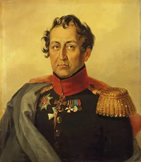 Talyzin Prints: Portrait of Alexander I. Talyzin (1777-1849) (2nd), 1823. Creator: George Dawe