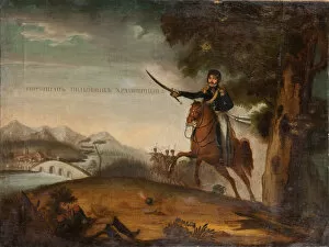 State History Museum Gallery: Portrait of Alexander Ivanovich Khrapovitsky (1787-1855), 1820s