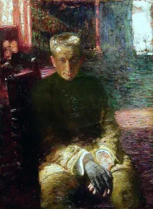 Ilya Yefimovich 1844 1930 Prints: Portrait of Alexander Kerensky (1881-1970)