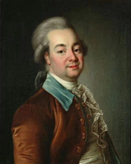 Dmitri Grigorievich 1735 1822 Gallery: Portrait of Alexander Khrapovitsky (1749-1801), 1781. Artist: Levitsky