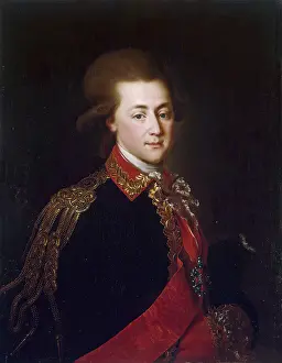 Class Prints: Portrait of Alexander Lanskoi, 1775. Creator: Unknown