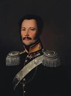 Alexander Prints: Portrait of Alexander Lvov, Colonel of the Tiraspol Cavalry and Chasseurs Regiment