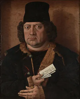 Portrait of Alexander Mornauer, ca 1464-1488. Artist: Master of the Mornauer Portrait Portrait of Alexander Mornauer, ca 1464-1488. Artist: Master of the Mornauer Portrait