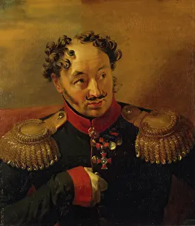 Braid Prints: Portrait of Alexander N. Ryleyev (1778-1840) (2nd)