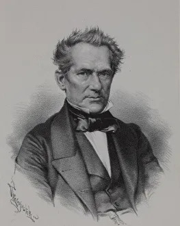 Borel Prints: Portrait of Alexander Vasilyevich Nikitenko (1804-1877), 1860s