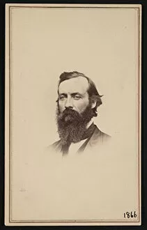 Geologist Gallery: Portrait of Alexander Winchell (1824-1891), 1866. Creator: LeClear & Robison