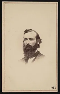 Portrait of Alexander Winchell (1824-1891), 1866. Creator: LeClear & Robison