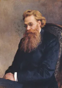 Kislovodsk Prints: Portrait of Alexander Yakovlevich Gerd (1841-1888), c. 1888