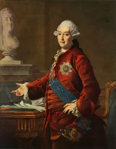 The Great Prints: Portrait of Alexandr Mikhailovich Golitsyn, 1772, (1965). Creator: Dmitry Levitsky