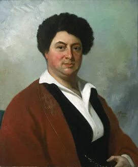 Alexandre Dumas Pere Gallery: Portrait of Alexandre Dumas, 1855. Creator: William Henry Powell