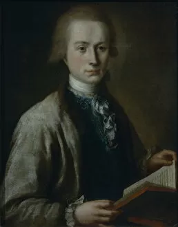 Images Dated 14th June 2013: Portrait of Alexei Grigoryevich Spiridov (1753-1828), 1772. Artist: Shibanov, Mikhail (?-after 1789)