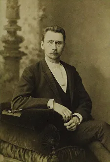 State Central A Prints: Portrait of Alexey Alexandrovich Bakhrushin (1865-1929)