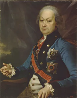 Levitsky Prints: Portrait of Alexey Melgunov (1722-1788)