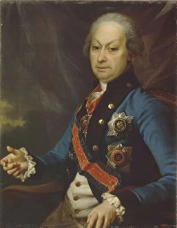 Dmitri Grigorievich 1735 1822 Gallery: Portrait of Alexey Melgunov (1722-1788), 1790. Artist: Levitsky, Dmitri Grigorievich (1735-1822)