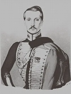 Portrait of Alexey Nikolayevich Wulf (1805-1881), 1830s. Artist: Anonymous