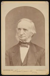 Natural Philosophy Prints: Portrait of Alexis Caswell (1799-1877), 1872. Creator: Manchester Bros