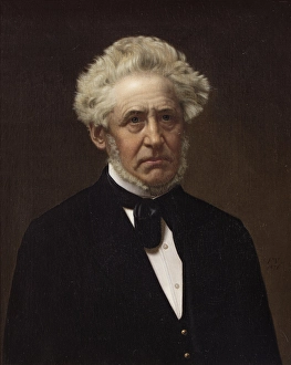 Forehead Prints: Portrait of Alfred Hage, 1876. Creator: Frederik Vermehren