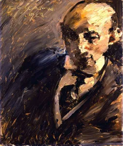 Portrait of Alfred Kuhn, 1923. Artist: Corinth, Lovis (1858-1925) Portrait of Alfred Kuhn, 1923. Artist: Corinth, Lovis (1858-1925)