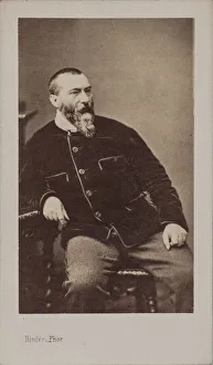 Andr And Xe9 Gallery: Portrait of Alphonse Karr (1808-1890). Creator: Disderi