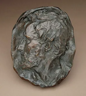 Jules Carpeaux Prints: Portrait of Alphonse Roussel, c.1869. Creator: Jean-Baptiste Carpeaux