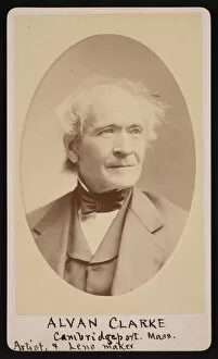 Portrait of Alvan Clark (1804-1887), Before 1887. Creator: Metcalf & Welldon