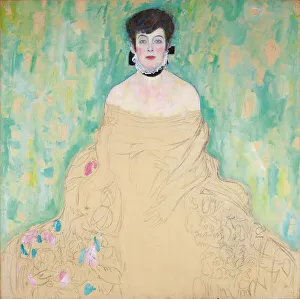 Gustav 1862 1918 Prints: Portrait of Amalie Zuckerkandl, 1916-1918. Creator: Klimt, Gustav (1862-1918)
