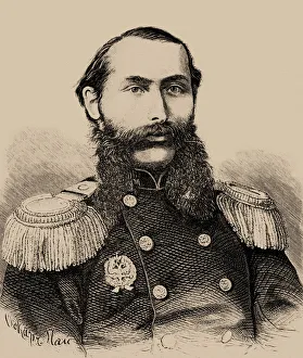 Portrait of Amand Yegorovich Struve (1835-1898), 1870