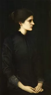 Pre Raphaelite Paintings Gallery: Portrait of Amy Gaskell, 1893. Creator: Burne-Jones, Sir Edward Coley (1833-1898)