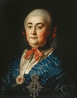 Alexei Petrovich 1716 1795 Gallery: Portrait of Anastasia Izmaylova (1703-1761), 1759. Artist: Antropov, Alexei Petrovich (1716-1795)