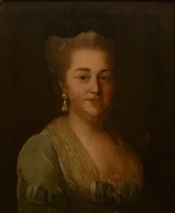 Saratov Prints: Portrait of Anastasia Mikhailovna Zagryazhskaya (1728-1779)
