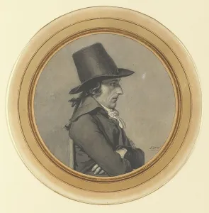 David L Prints: Portrait of Andre-Antoine Bernard