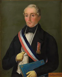 1854 Prints: Portrait of Andre Henri Francois Victor Carrion-Nisas (1794-1867), 1854
