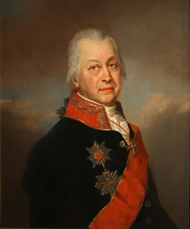 Portrait of Andrei Andreyevich Nartov (1736-1813), 1808. Artist: Alkin (Spartansky), P.A. (active Early 19th cen.) Portrait of Andrei Andreyevich Nartov (1736-1813), 1808. Artist: Alkin (Spartansky), P.A. (active Early 19th cen.)