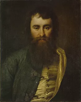Dmitri Grigorievich 1735 1822 Gallery: Portrait of Andrei Ivanovich Borisov, 1788. Artist: Levitsky, Dmitri Grigorievich (1735-1822)