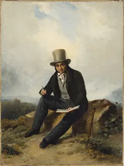 Portrait of AndreJolivard (1787-1851). Creator: Duval Le Camus, Pierre (1790-1854)