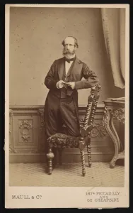 Maull Co Prints: Portrait of Andrew Dickson Murray (1812-1878), Before 1878. Creator: Maull & Co