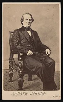 Portrait of Andrew Johnson (1808-1875), Between 1864 and 1866 Portrait of Andrew Johnson (1808-1875), Between 1864 and 1866