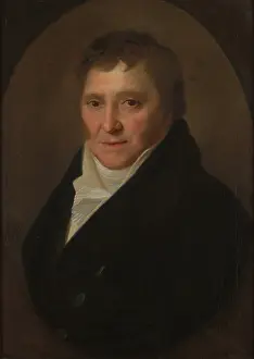 Jozef Prints: Portrait of Andrzej Mezynski, 1815. Creator: Jozef Peszka