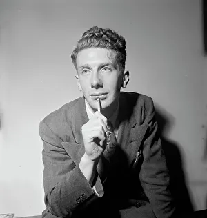 Portrait of Andy Gurwitch, New York, N.Y.(?), ca. July 1947. Creator: William Paul Gottlieb
