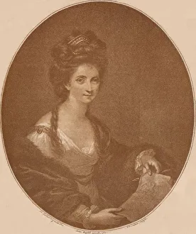 Angelika Kauffman Gallery: Portrait of Angelica Kauffman, c1777 (1904). Artist: Francesco Bartolozzi