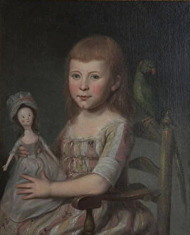 Child Gallery: Portrait of Ann Proctor. Artist: Peale, Charles Willson (1741-1827)