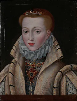 Regency Prints: Portrait of Anna of Austria (1549-1580)