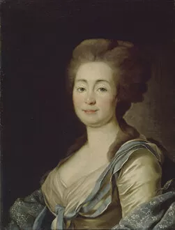 Levitsky Gallery: Portrait of Anna Dorothea Louise Schmidt, nee Baroness Klossen, c. 1785. Artist: Levitsky