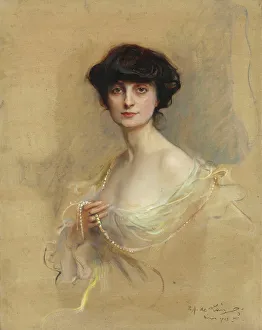 Musee Dorsay Prints: Portrait of Anna-Elisabeth, Comtesse Mathieu de Noailles (1876-1933)
