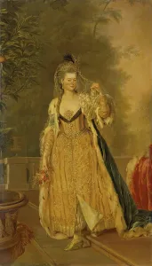 Cross Prints: Portrait of Anna Elizabeth Louise Ferdinanda of Prussia