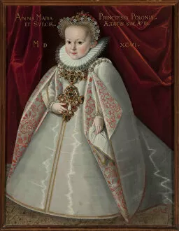 Sigismund Iii Of Poland Gallery: Portrait of Anna Maria Vasa (1593-1600), daughter of King Sigismund III of Poland