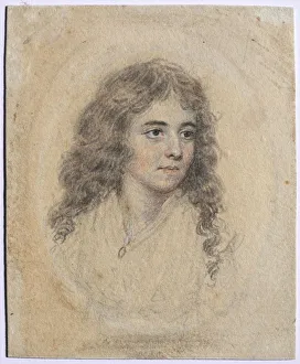 John I Smart British Prints: Portrait of Anna Maria Woolf, nee Smart