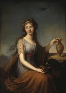 Portrait of Anna Pitt as Hebe, 1792. Artist: Vigee-Lebrun, Marie Louise Elisabeth (1755-1842)