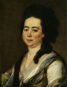Portrait of Anna Sergeyevna Bakunina, c1770s, (1965). Creator: Dmitry Levitsky